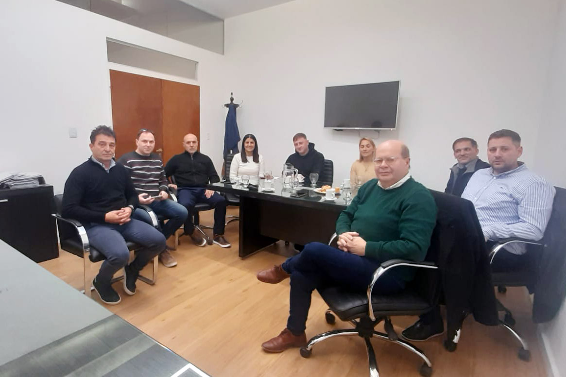 Visita institucional de concejales de Monte Maíz al Tribunal de Cuentas