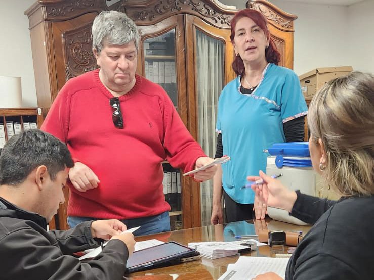 El Tribunal de Cuentas realizó una jornada de vacunación en sus instalaciones